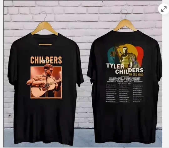 Tyler Childers On The Road 2025 Tour T-Shirt, Tyler Childers Graphic T-Shirt