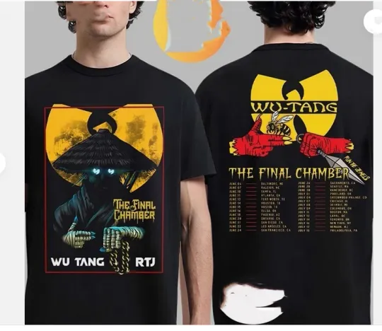 Discover The Final Chamber w tang band Forever Tour 2025 Infinity Two Sided Shirt