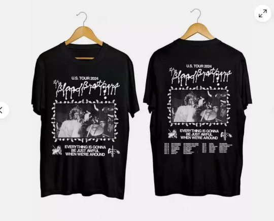 Discover The Blood Brothers 2024 Tour T-Shirt, T-Shirt Gift Fans