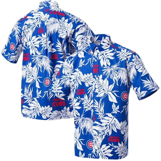 Discover Chicago Cuubs Tropical Breeze Summer Aloha Unisex Hawaiian Shirt, Gift for Fan