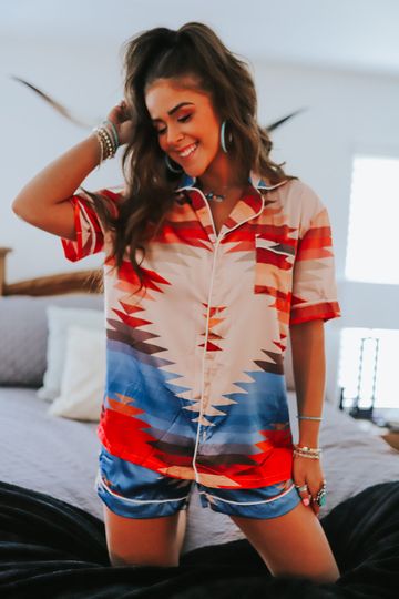 Discover Aztec Pajama Set