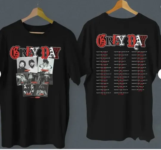 Vintage Grey Day Tour 2022 Shirt