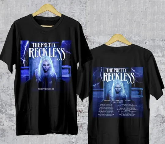 Discover The Pretty Reckless Death By Rock And Roll Tour 2022 Shirt