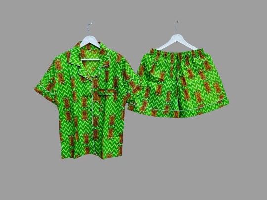 Discover Pajama Short, Women's Pj Short Set, Bridesmaid Pajama Set, Loungewear Set, Bridesmaid Gift