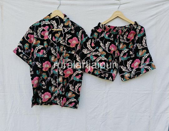 Discover New Indian Bridal Cotton Short Set, Bridesmaid Short Set, Bridal Short Set, Bridal Short Gift, Short Set, Gift For Her, Cotton Short Gift