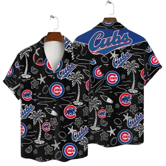 Discover Chicago Cuubs Paradise Nights Summer Aloha Unisex Hawaiian Shirt, Gift for Fan