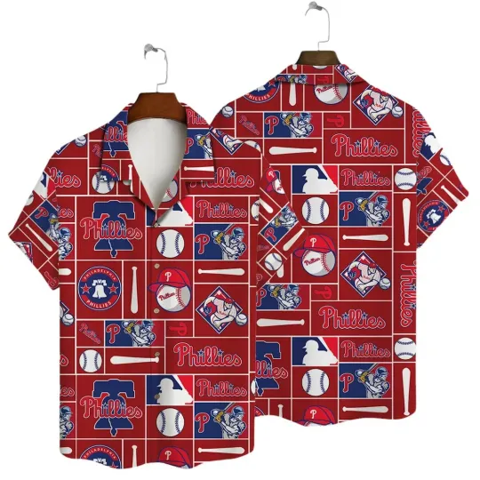 Discover Philadelphia Phillies Victory Spirit Summer Aloha Unisex Hawaiian Shirt