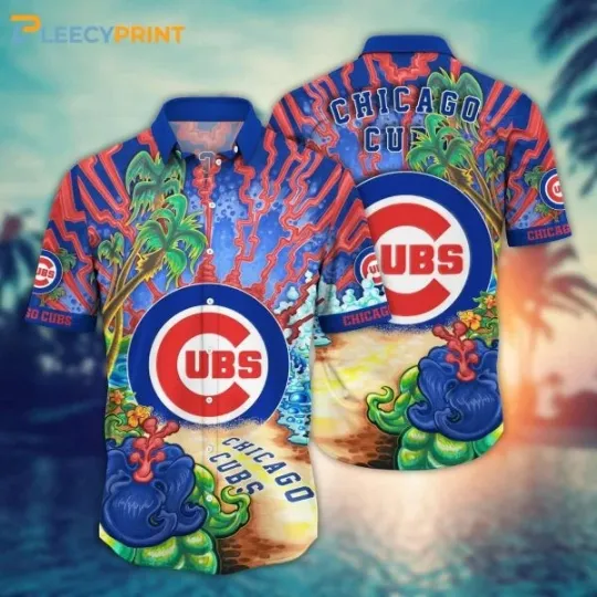 Discover Chicago Cubs MLB Hawaiian Shirt Beachwear Aloha