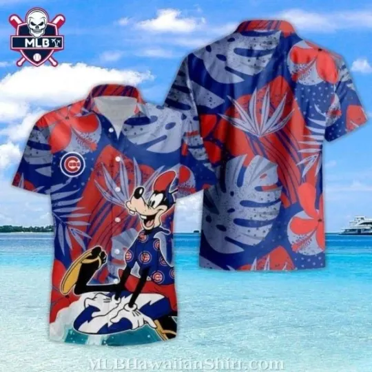 Discover MLB Chicago Cubs Hawaiian Shirt With Goofy Surfing Graphic