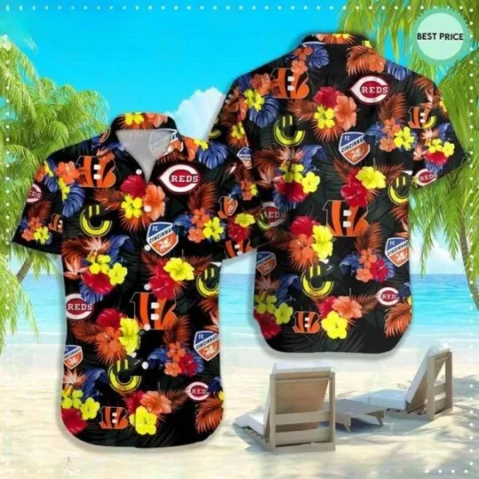Discover Cincinnati Baseball Cincinnati Stingers Cincinnati Hawaiian Shirt, Gift for Fan