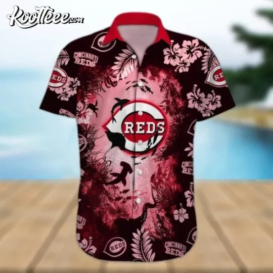 Discover Cincinnati Baseball Marine Creatures Hawaiian Shirt Unisex For Fan Gift