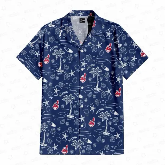 Cleveland Baseball Aloha Paradise Hawaiian Shirt Summer Aloha, Gift for Fan