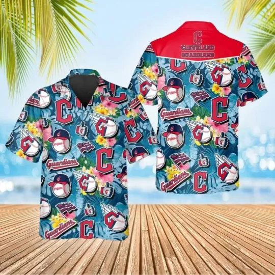 Discover Cleveland Baseball Skeleton Spirit Hawaiian Shirt Summer Aloha, Gift for Fan