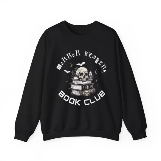 Discover Halloween Book Club Sweatshirt, Bookish Halloween Shirt