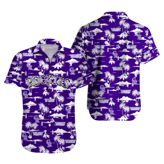 Discover Colorado Baseball Island Getaway Hawaiian Shirt Unisex, Gift for Fan