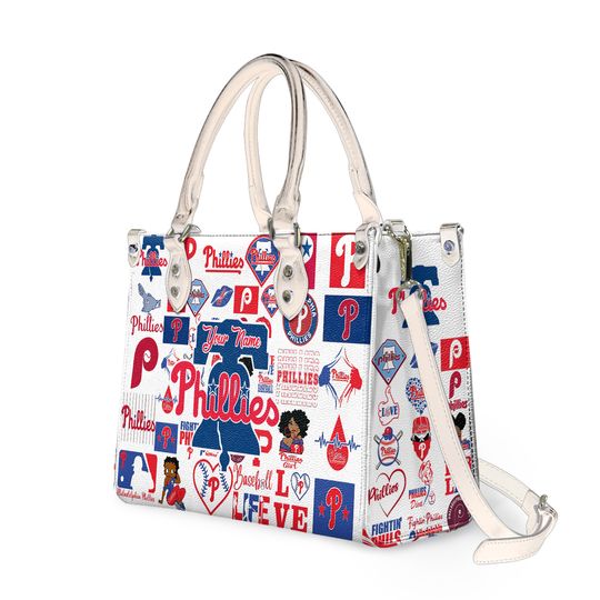 Personalized Philadelphia Baseball Team Philliess Leather Handbag
