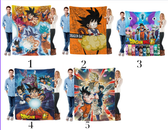 Dragon Ball Blanket Soft Bed Sofa Throw Cozy Lightweight Birthday Gift