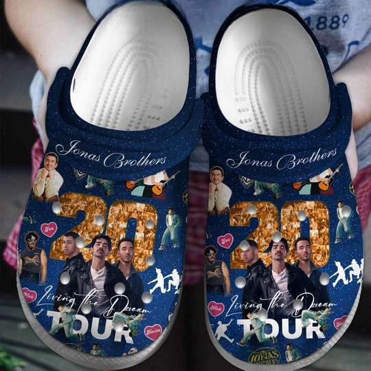 Jonas Brothers Living The Dream Tour Clogs