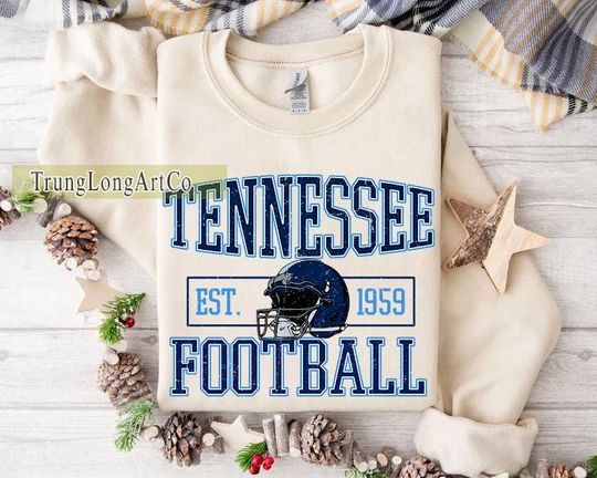 Tennessee Football Team Sweatshirt, Game Day Sweatshirt, Football Fan Gift