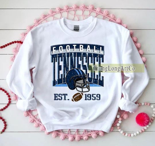 Discover Vintage Tennessee  Football Sweatshirt, Tennessee  football shirt, Tennessee  Football Fan Tee, Tennessee  t-shirt, Game Day apparel