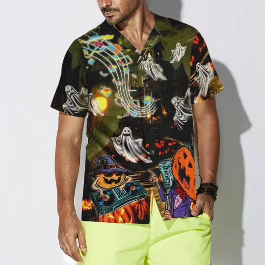 Discover Music Night Halloween Hawaiian Shirt Halloween Shirt For Men And Women