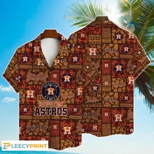 Major League Baseball Asttrros Hawaiian Shirt , Gift for Fan