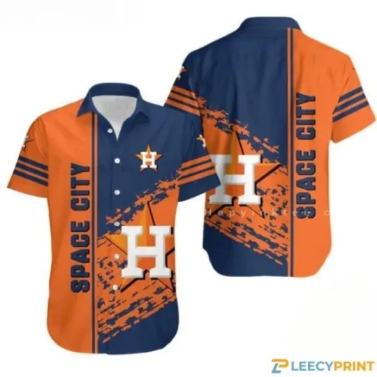 Discover Space City Houston Baseball Hawaiian Shirt , Gift for Fan