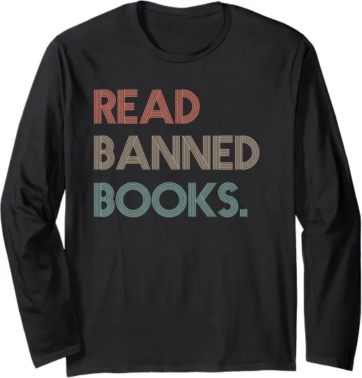 Discover Read Banned Books Librarians Long Sleeve T-Shirt