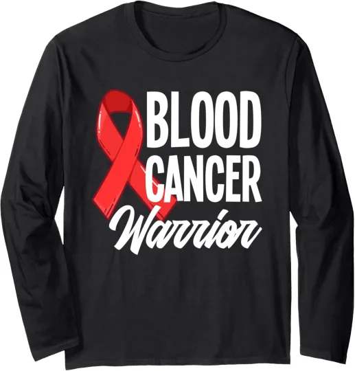 Discover Design Warrior Blood Cancer Long Sleeve T-Shirt