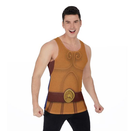 Discover Hercules Tank Top, God Hercules Unisex Costume, Disney World Animation Running Cosplay, Disneyland Outfits, runDisney 10K Marathon Shirts