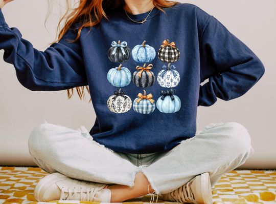 Pumpkin Sweatshirt, Autumn Sweatshirt, Fall Sweatshirt, Thanksgiving Sweatshirt, Fall Pumpkin Sweatshirt