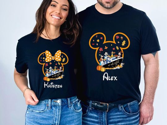Discover Cutom Disney Thanksgiving Cruise Shirts, Thanksgiving Trip T-Shirt, Fall Disney Trip, Family Thanksgiving Tee, Funny Thanksgiving Sweatshirt