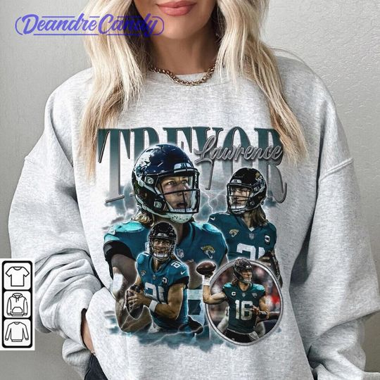 Discover Trevor Lawrence Philadelphia Football Shirt, Vintage Football 90s Sweatshirt, Fan Football Game Day