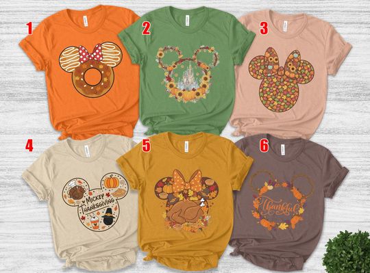 Discover Disney Fall Shirt, Disney Thanksgiving Trip, Fall Thanksgiving Shirt, Family Thanksgiving Shirt, Thanksgiving Matching Tee AXIK03