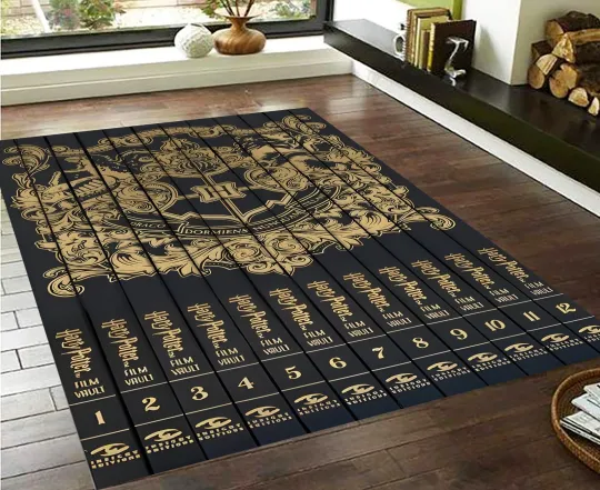 Discover Harry Potter Rug,Fan Rug,Wizard Movie Rug,Fantastic Rug