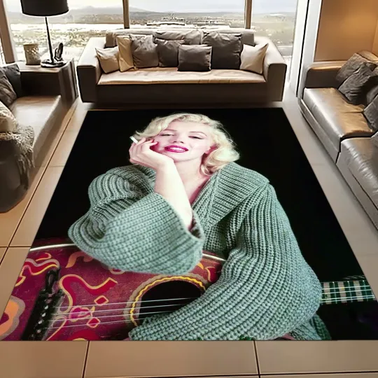 Discover Marilyn Monroe,Fan Rug,Movie Stars Rug