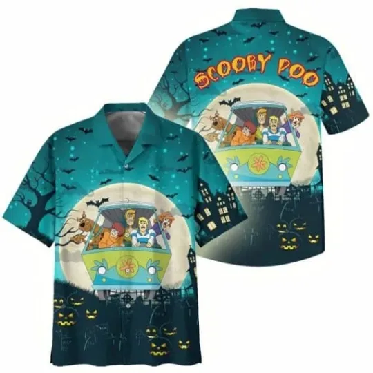 Discover Scooby Doo Hawaiian Shirt Scooby Poo Scary Halloween Hawaii Shirt Amazing Scooby