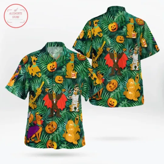 Discover Scooby Doo Halloween Design Hawaiian Shirt Trend_t6j_98