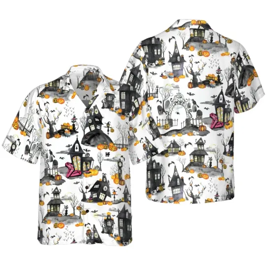 Discover Halloween Hawaiian Shirt Halloween Shirt For Men And Women 2025