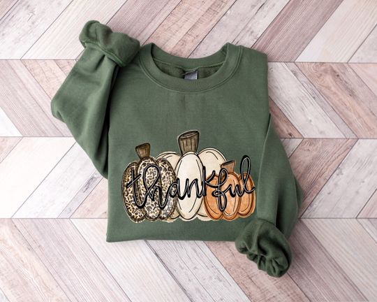 Discover Leopard Pumpkin Sweatshirt,Pumpkin Season Sweater,Thanksgiving shirt,Halloween Shirt,Fall Apparel,Autumn,Thanksgiving Gifts