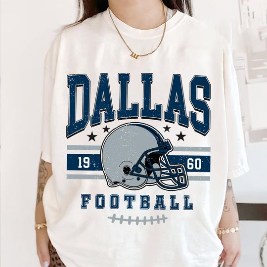 Discover Dallas Football Vintage Style Sweatshirt T-Shirt, Dallas Football Shirt