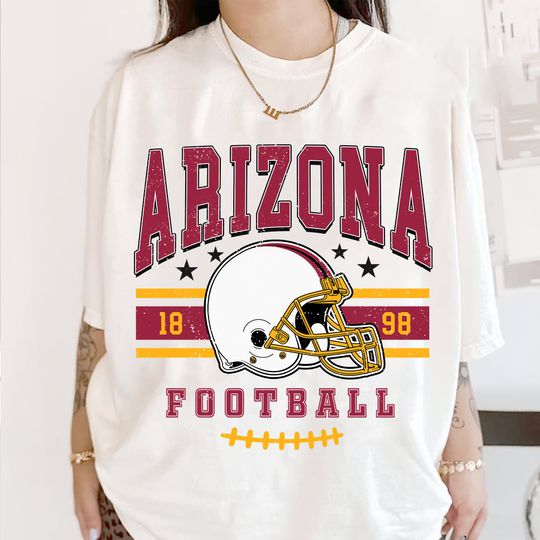 Discover Arizonna Football Vintage Style  T-Shirt, Arizonna Football shirt