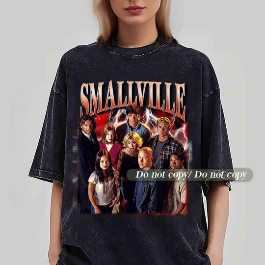 Discover Smallville Unisex Softstyle Vintage Shirt, Gift For Woman and Man Unisex Shirt
