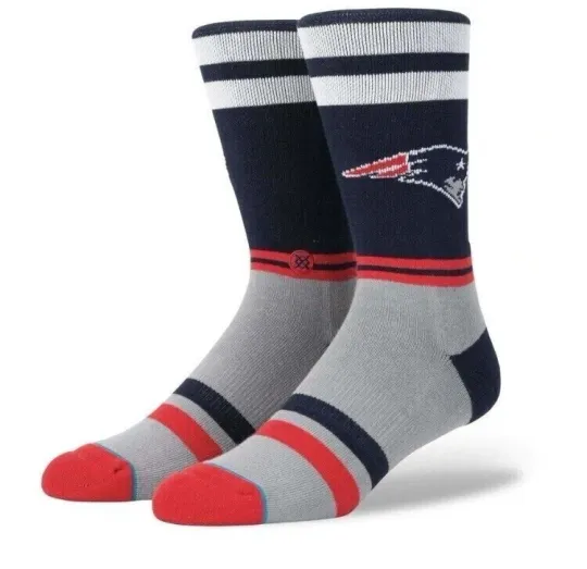 New England Football Team Patriots Socks, Gift for Football Fan