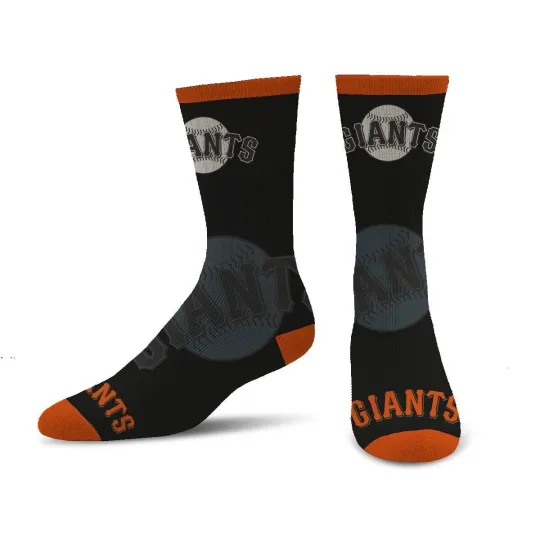 Discover SAN FRANCISCO GIANTS LOGO ADULT LARGE CREW SOCKS AUTHENTIC MLB BASEBALL TEAM NEW