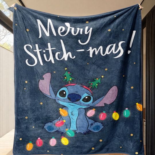 Disney Stitch Christmas Carnival: "Merry Stitch-mas!”Cover the blanket and light up the warm festival