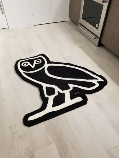 Owl Drake Certified Lover Boy Floor Mat Area Runner Rug Living Room Wool Carpet