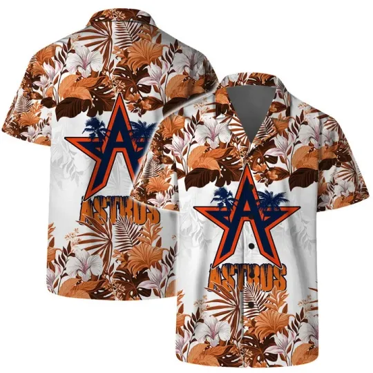 Discover Houston Baseball Tribal Wave Summer Aloha Unisex Hawaiian Shirt, Gift for Fan