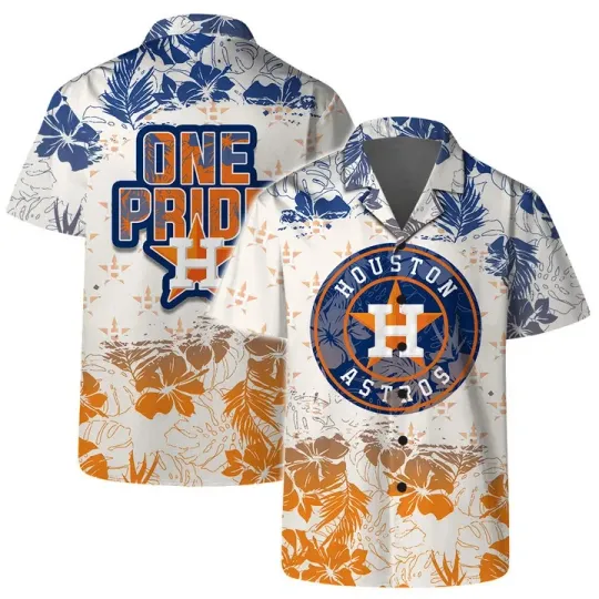 Discover Houston Baseball Summer Beach Bar Summer Aloha Unisex Hawaiian Shirt, Gift for Fan