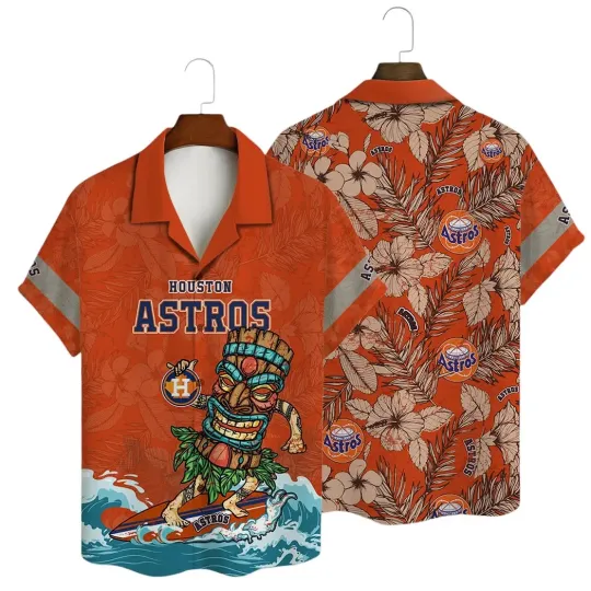 Discover Houston Baseball Celestial Wave Summer Aloha Unisex Hawaiian Shirt, Gift for Fan